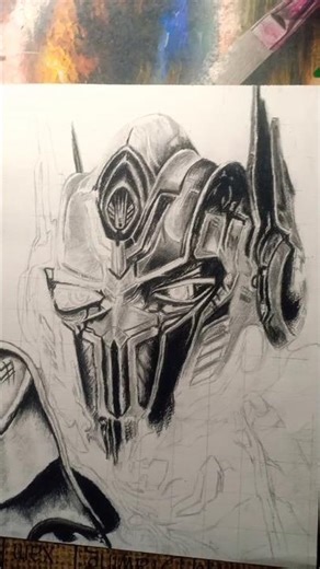 TRANSFORMER POTRAIT DRAWING.😁😁