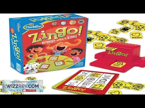 ThinkFun Zingo Bingo Award Winning Preschool Game for Pre Readers and Early Readers