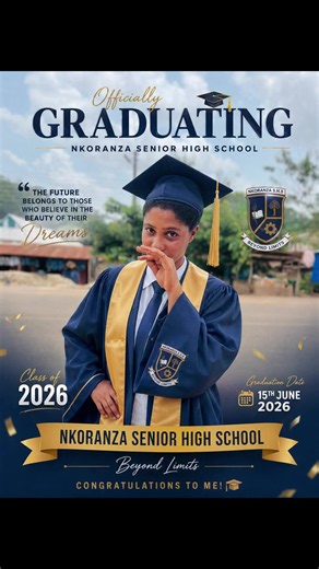 Graduation Message: Earn Your Degree, Own Your Future