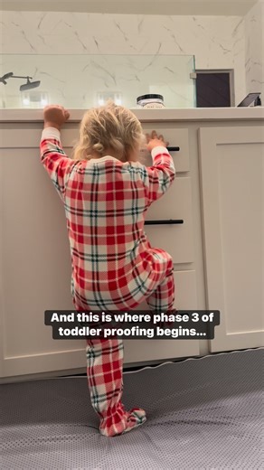 The three phases of toddler proofing are as follows: Phase 1: Clear the breakables. Phase 2: Lock the cabinets. Phase 3: Toddler discovers “drawer laddering” — didn’t see that one coming…. Resolution: Time to anchor everything and accept that nothing is truly toddler-proof. Lol! #baby #toddlermom #momlife #parenting #Motherhood #parenthood #toddler #toddlerlife #boymom | Julie Anne Boyer
