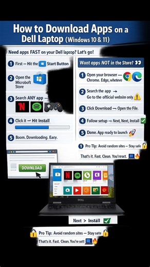 How To Download Apps on Dell Laptop (Windows 10 & 11