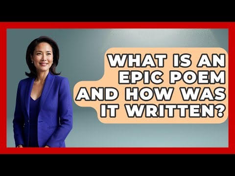 What Is An Epic Poem And How Was It Written? - Firsts of the World