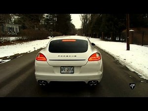 Porsche Panamera V6 w/ Fabspeed X Pipe Exhaust! REVS & Accelerations!
