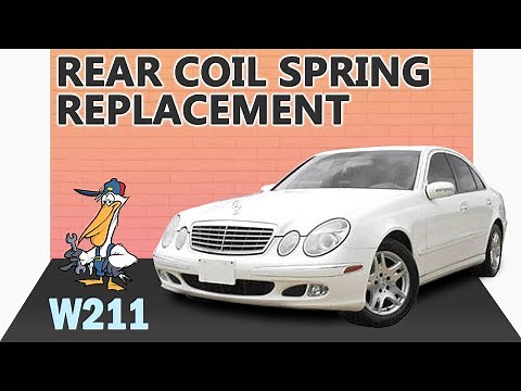 Mercedes-Benz W211 E-Class Rear Coil Spring Replacement