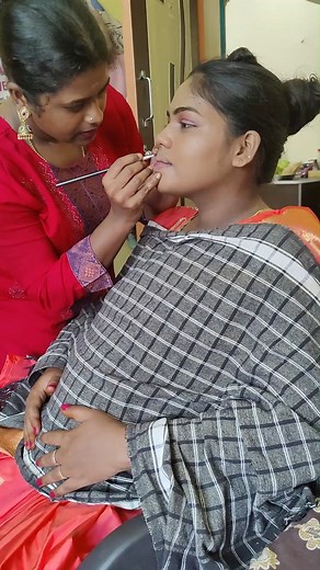 593K views · 7.7K reactions | Reetha's Baby Shower Makeup Looook | Ruthika Vasanth | Facebook