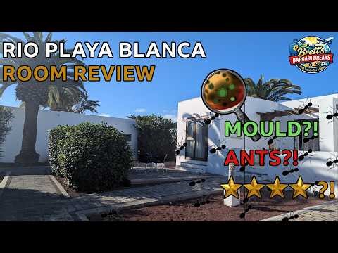 HL Rio Playa Blanca Lanzarote Room Review. A 4 Star Hotel… Really?!