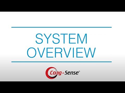 Coag-Sense® PT/INR Monitoring System - System Overview