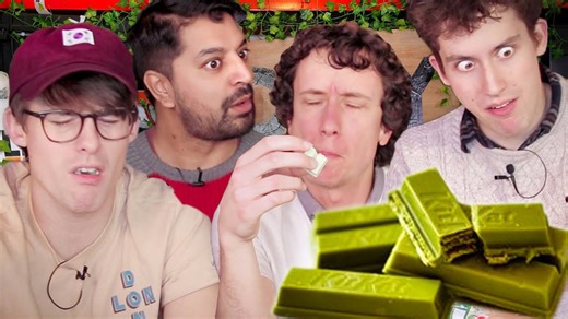 Trying 7 unique Japanese Kit Kat flavors: Wasabi, sake & more!