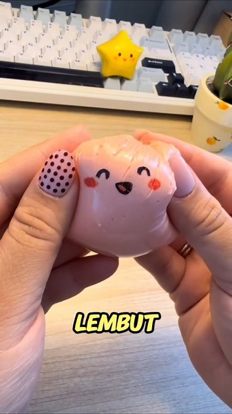 How to make a squishy using simple household ingredients😱‼️