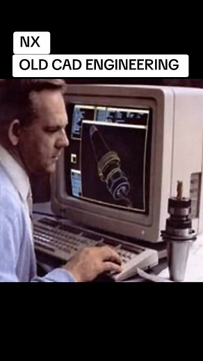 1981 Old CAD Technology: A Look into Engineering History