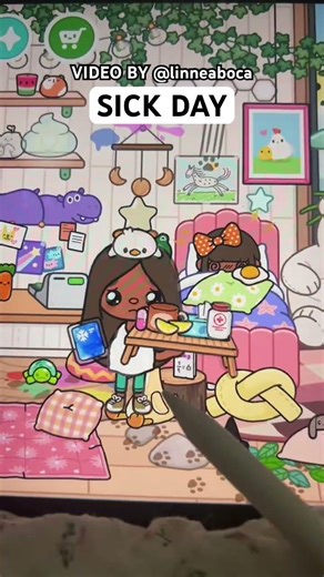 BAILEY IS SICK 🤧 time to take care of her and get her well ASAP 💕 by @linneaboca