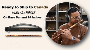 Experience the soulful tone of our Premium Quality Fry Bamboo Flute (Bansuri) — hand-tuned to A=440Hz (Concert Pitch) for professional performance and studio recording. This beautiful G Sharp Base (24 inches) bansuri is carefully crafted by Sarfuddin Flutes, known for precision tuning, clear tonal quality, and elegant craftsmanship. 📞 For Orders & Inquiries: 👉 WhatsApp / Call: 91-9006821896 👉 Email: mdsarfuddin80@gmail.com 👉 Website: https://sarfuddinflutes.com/index.php/product/sarfuddin-fl