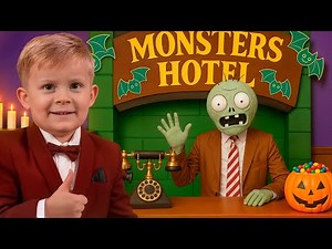 Monster Hotel for Kids: Funny Halloween Stories & Adventures