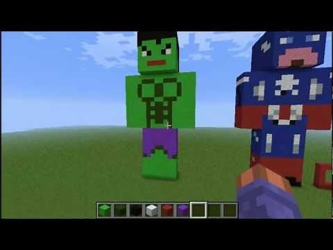 Minecraft Character Build - HULK