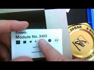 Casio G-Shock model 3403 Review