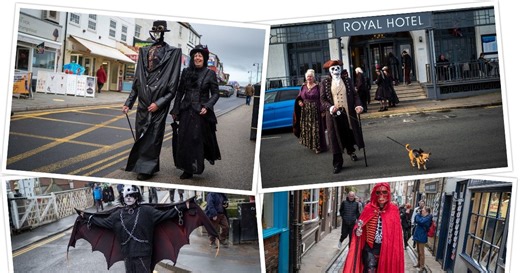 44 amazing photos as hundreds head to Whitby Goth Weekend