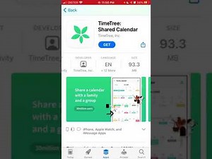 How to install TimeTree app on iPhone?