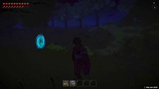I've built a multiplayer survival game for the browser in 30 days and I didnt write a single line of code 🤯So I'd like to write my notes about it once the deadline is done now.The last 20% of a project is indeed the hardest part of it all. In the last 2 days i've been working on the final version of Hollowlands for @levelsio's 2026 #vibejamI worked a lot! I fixed a lot of bugs, tested a lot playing with my wife. Fixed more bugs...But now, thank God, I have the final result!The game looks good,