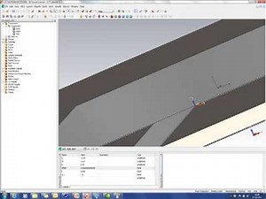 CST studio tutorial 1: How to design Inset Feed in CST