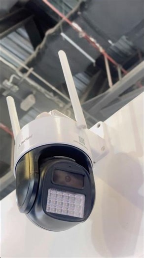 Mini PTZ security camera with Wi-Fi