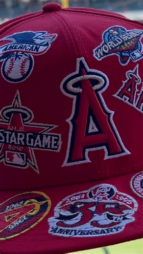 My New Angels Patch History Fitted Hat! Angels History in One Hat! #angelsbaseball
