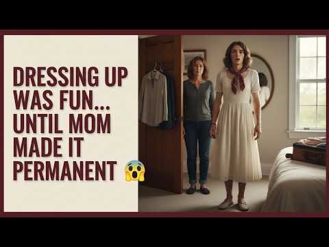 “Dressing Up Was Fun… Until Mom Walked In and Made It Permanent 😱” ✅