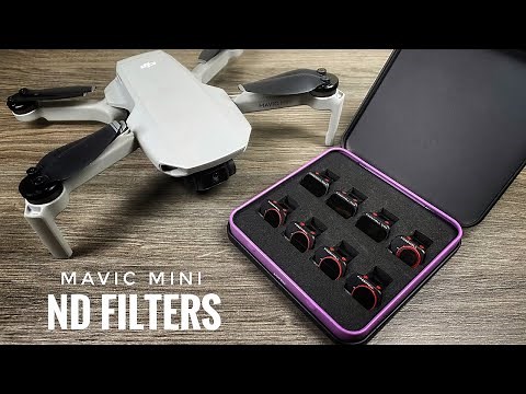 DJI Mavic Mini ND Filters From Freewell | Demonstration & Why To Use Them.