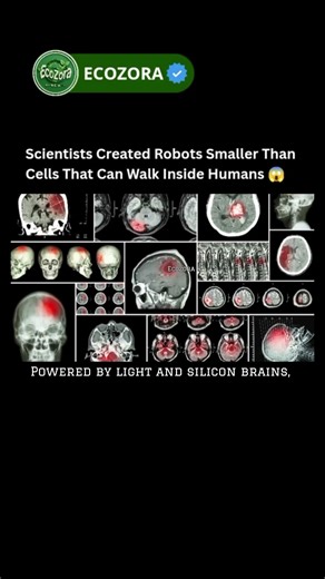 Light-Controlled Micro Robots Could Enter Your Body 🤯#science #shorts #microrobots