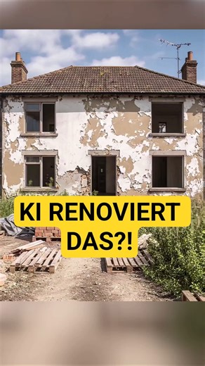Renovate an old house in minutes 🤯 AI makes it possible!