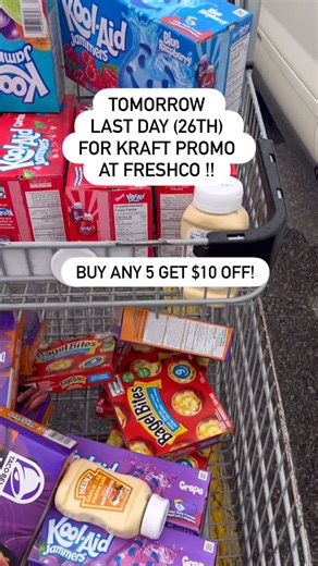 CouponingwithCulturegurl on Instagram: "Freshco Kraft promo last day tomorrow 26th Nov 2025! 6 transactions later Coupons use ⬇️ $3 & $2 Taco Bell $1 Heinz Raincheck use for the kool-aid jammers $2.69 & bagel bites $2.06 Over $100 worth of stuff for free! I even get $2 change!! . #neverpayfullprice #neverpayretail #extremecouponingcanada #extremecouponercanada #extremecouponing canadian canadiancouponer deal deals coupon couponer couponers couponfamily toronto couponlife happyness moneymaker can