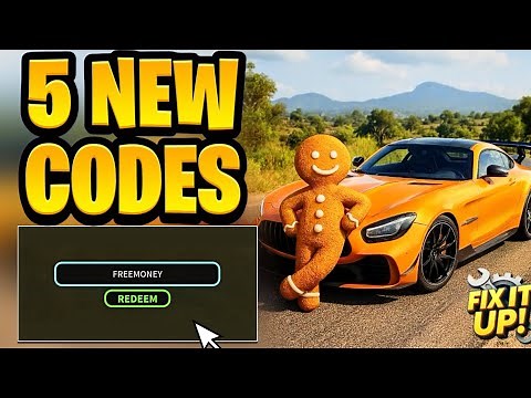 *NEW* All Working CODES FOR FIX IT UP DECEMBER 2025 | ROBLOX FIX IT UP CODES