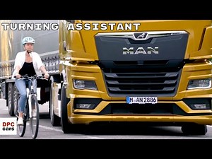 New MAN TGX Truck Turning Assistant Explained