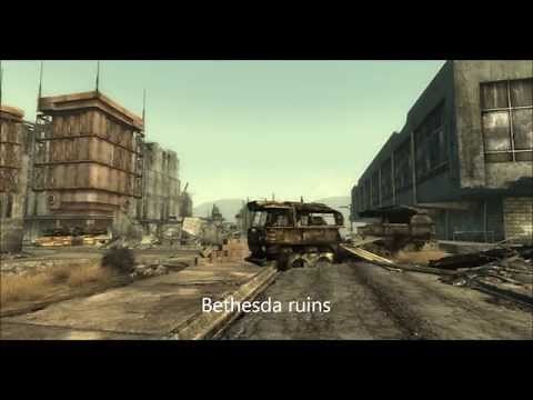Fallout 3 Real Life Locations Comparison