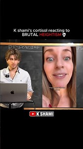 K Shami REACTS to Woman Defending Heightism 💀 #Kshami #syrianpsycho