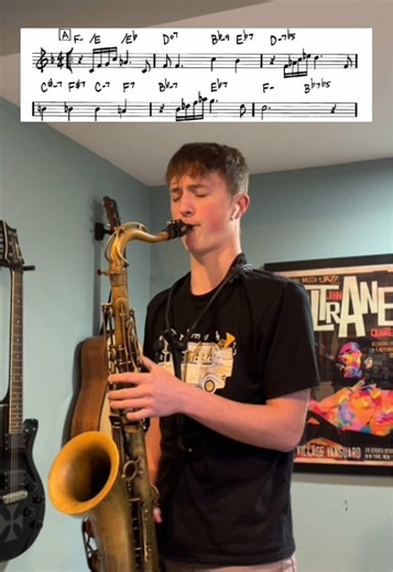 Round Midnight - A Captivating Saxophone Solo