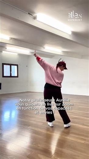 Nos cours de danse adaptée c'est aussi en ligne !
