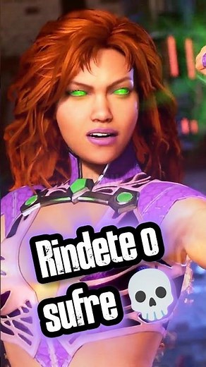 STARFIRE ENCIENDE A TODOS 🔥😘 PT.4 Injustice 2 #injustice #dccomics #teentitans #iron