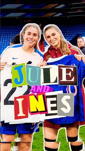 JULE Brand and INES Benyahia ⚽️❤️ DFB Frauen Live Fussball Mannschaft Germany Women Nations League