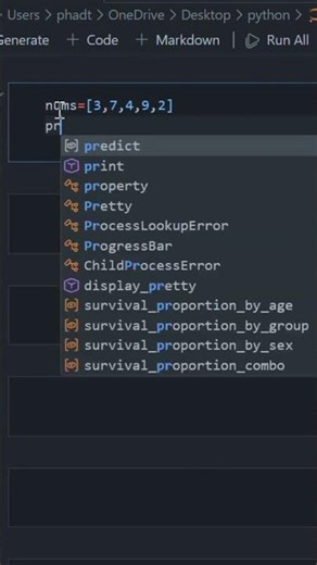 largest number in list #python #pythonforbeginners #pythonprogramming