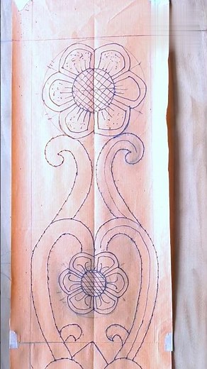 How to draw art for door design 🪵 drawing art asan tarika #drawing #art #door