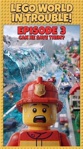 Episode3:The LEGO City Dam Breakdown — Miniature Heroes🌊🧱
