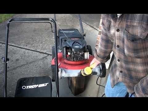 HOW TO RESTORE FADED BLACK PLASTIC on LAWNMOWERS and AUTOMOBILES - The EASY WAY with a HEAT GUN