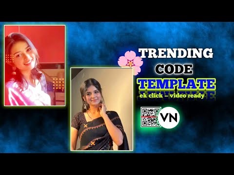 VN Code Template | Reels Editing | Pro Tutorial