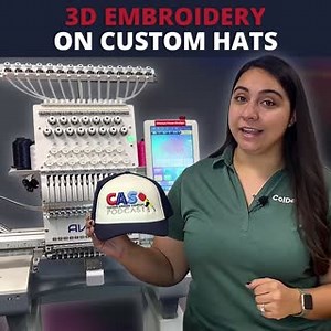 14 reactions | 梨3D Puff Embroidery on Custom Hats | Avancé 1501C梨 To learn more about Avance embroidery machines, visit: www.coldesi.com | ColDesi | Facebook