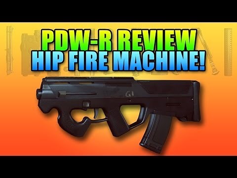 Battlefield 4 PDW-R Hip Fire Machine (Magpul PDR)