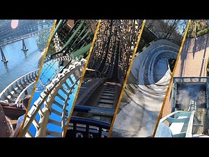 Alle achtbanen in de Efteling onride