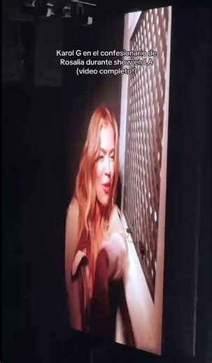 Na Sala de Confissão de ROSALÍA, KAROL G fala sobre um relacionamento no qual seu parceiro não gostava de comemorar o aniversário dele com ela e, todos os anos, inventava uma desculpa para evitar passar essa data ao seu lado."Que alívio conhecer você. Nós já nos conhecíamos de antes, mas agora parece um nível totalmente novo de amizade.Vou confessar uma coisa para você. Eu estava em um relacionamento onde essa pessoa não gostava de comemorar o aniversário dela comigo. E isso sempre me pareceu es