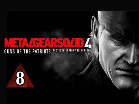 Metal Gear Solid 4 Walkthrough - Part 8 Activate SOP Let's Play MGS4 Gameplay Commentary