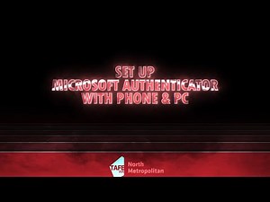 Set up Microsoft Authenticator for first time TAFE users