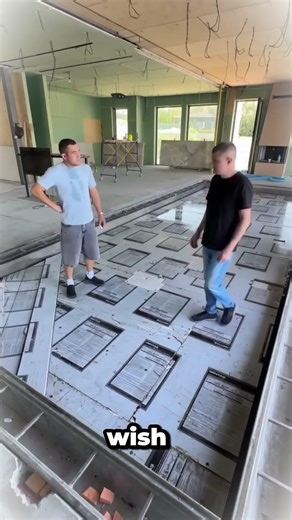 3 Automatic disappearing swimming pool #shortsvideo